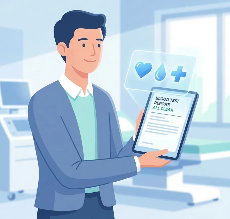 How to read blood test results