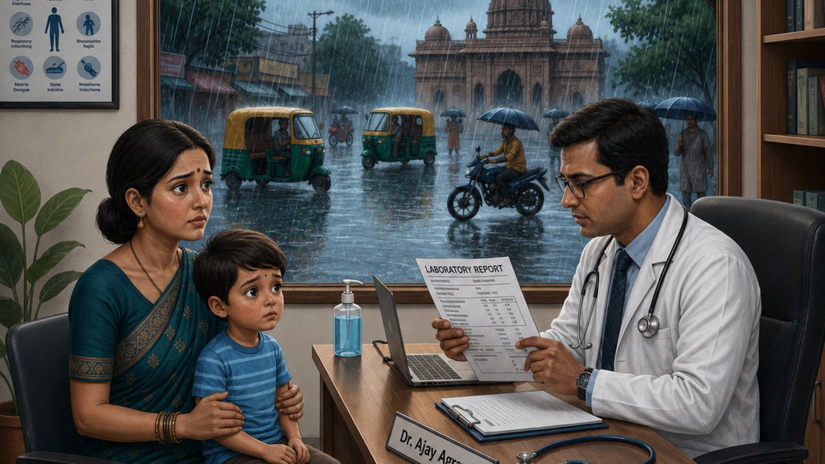 Typhoid in Mathura This Monsoon