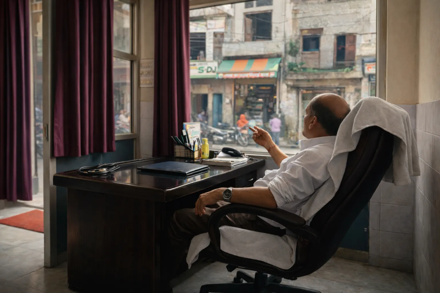 Dr. Ajay Agrawal Clinic interior and consultation setting